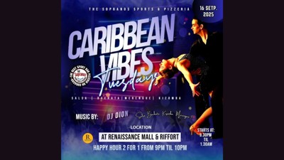 Caribbean Vibes Tuesdays at Sopranos