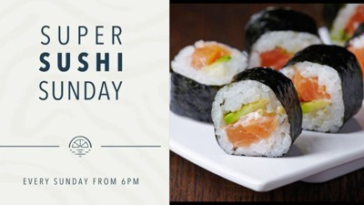 Super Sushi Sunday at The Lemon Beach