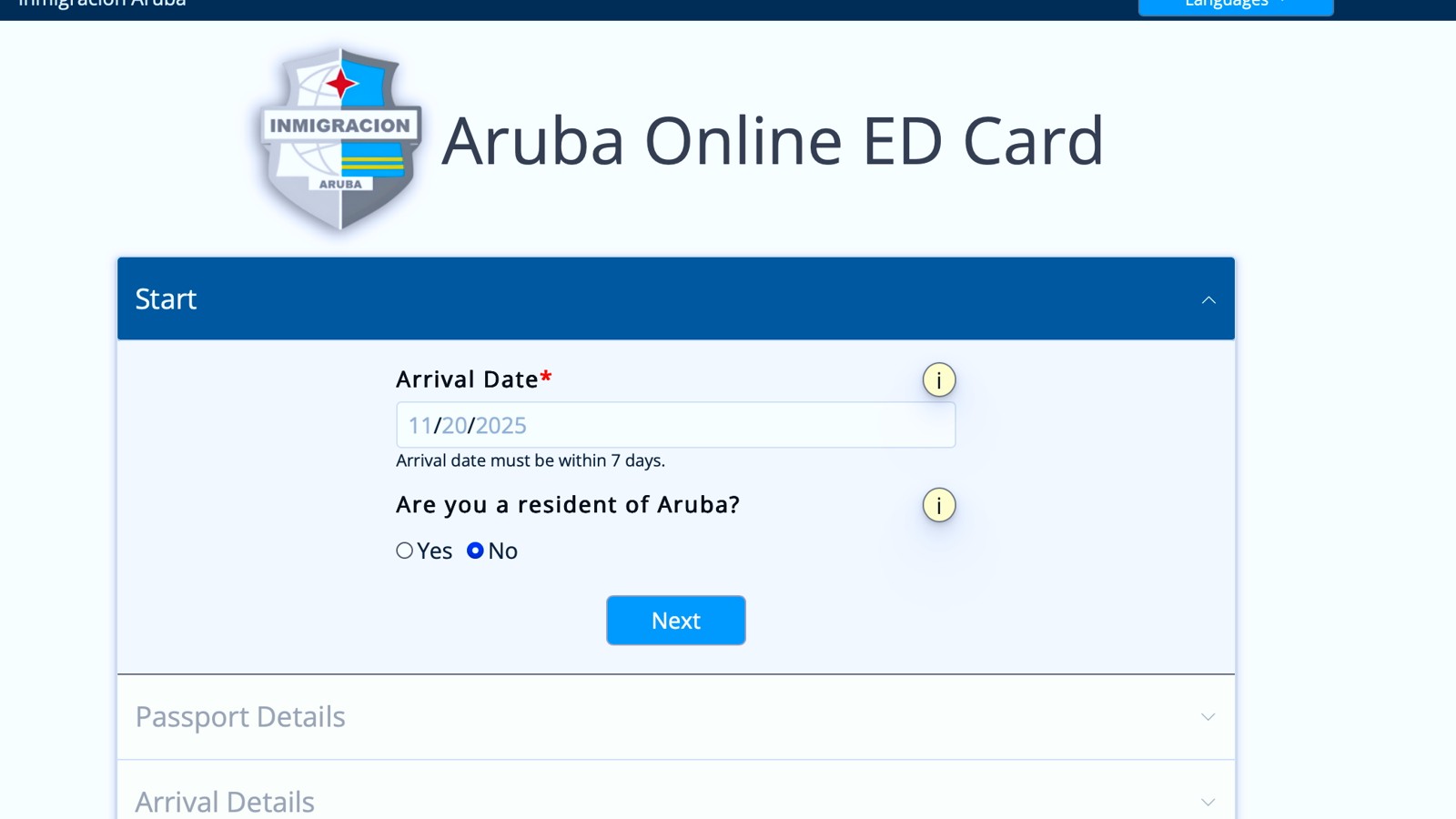 01. Digital Immigration Application - Image 1