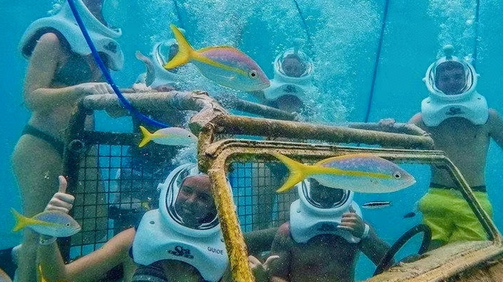 Sea Trek Underwater Helmet Walk - De Palm Island - Image 1