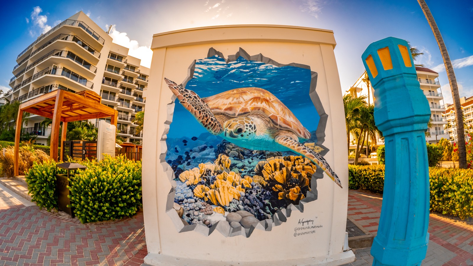 45. Aruba Street Art - Image 1
