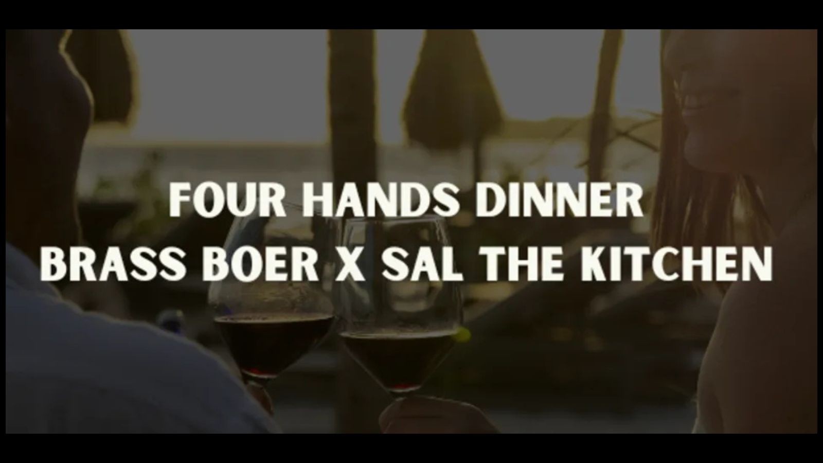 4 Hands 1 Kitchen - Brass Boer x Sal The Kitchen - Image 1