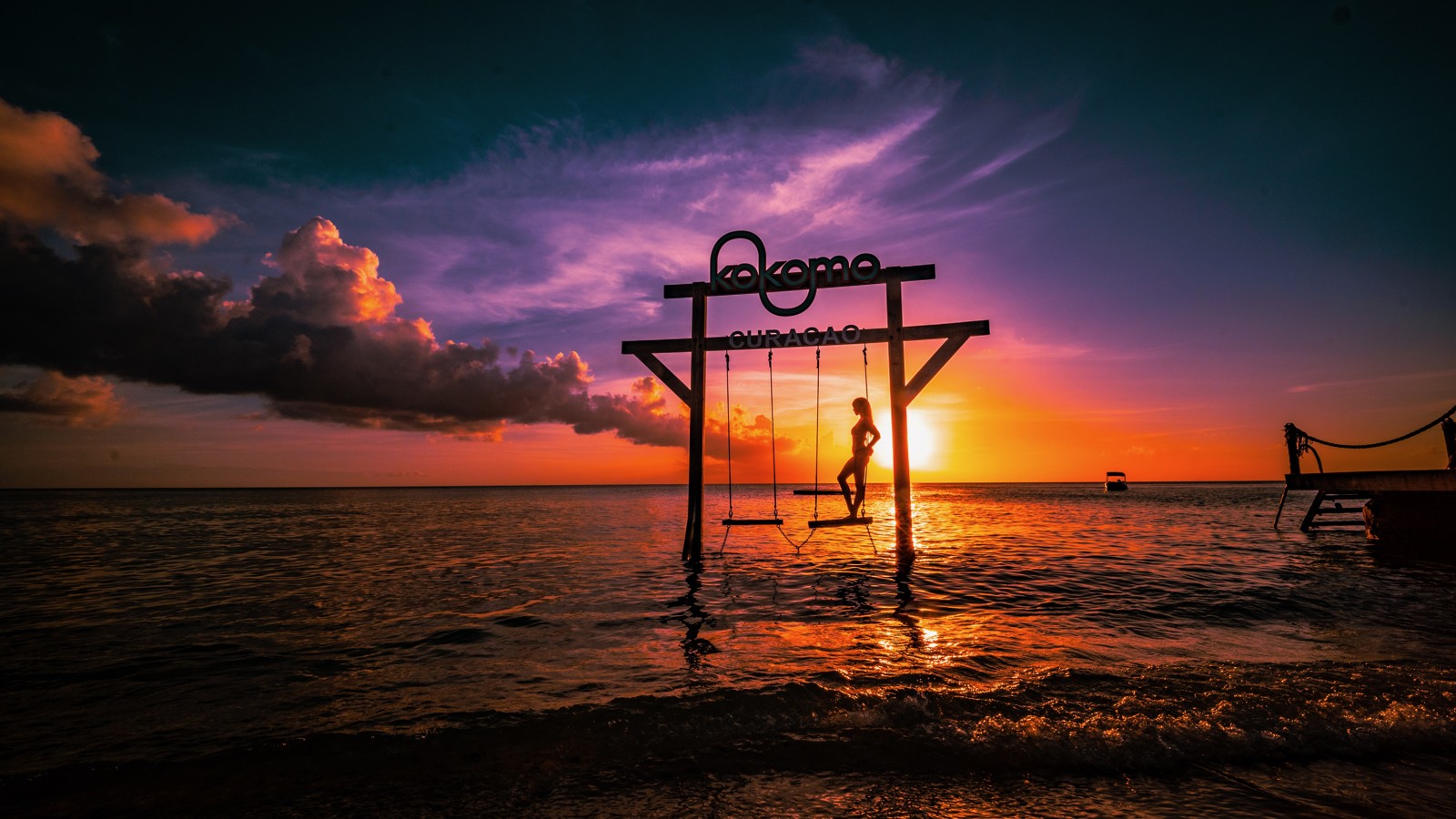 Water Swing at Kokomo Beach - Image 1