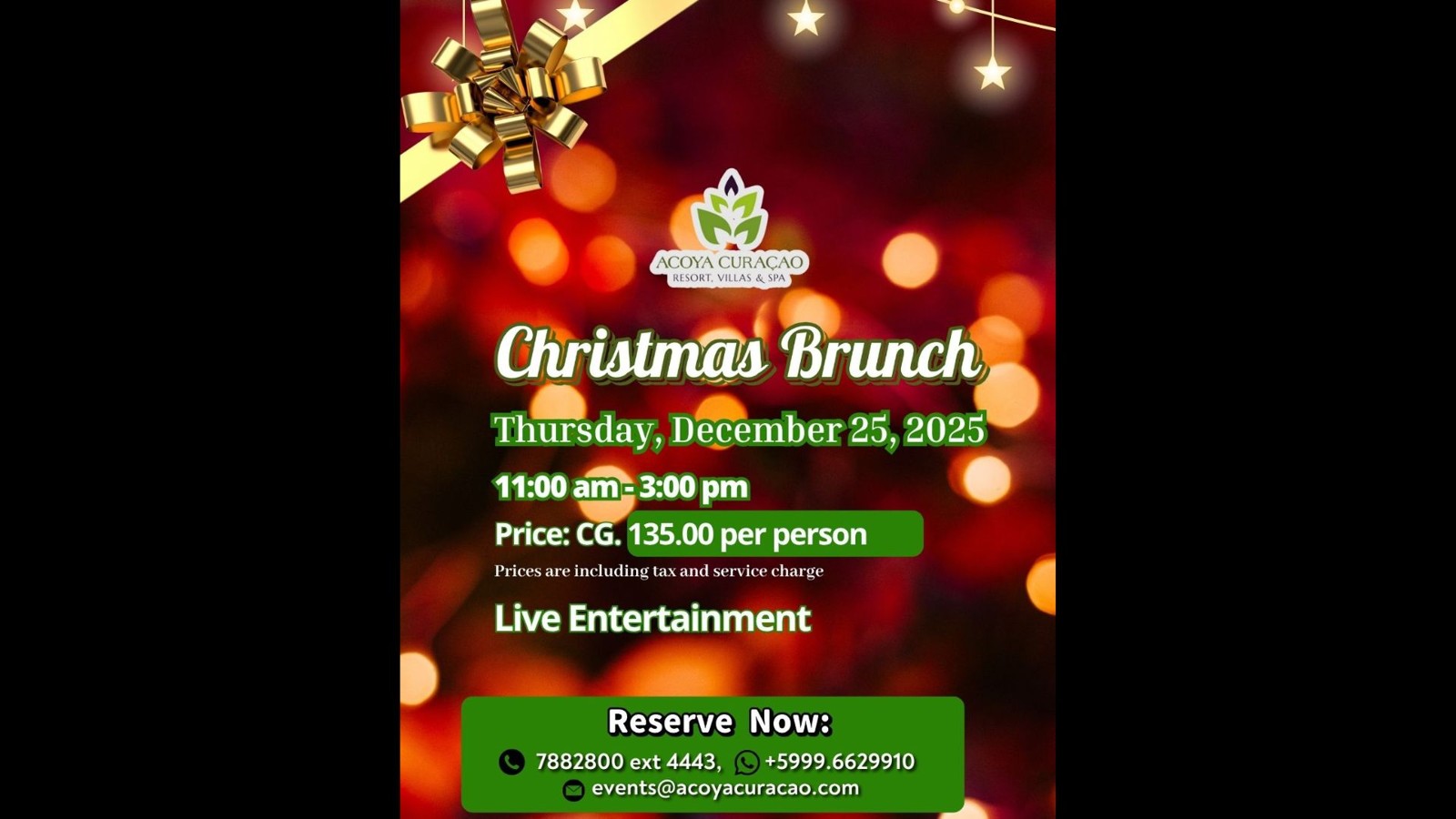 Christmas Brunch – ACOYA - Image 1