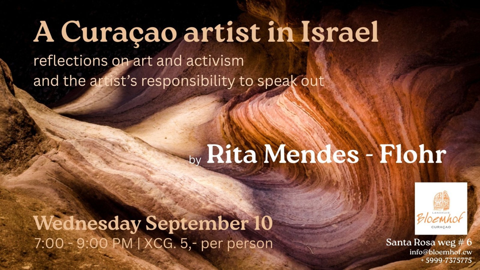 Artist Talk: Rita Mendes-Flohr - Image 1
