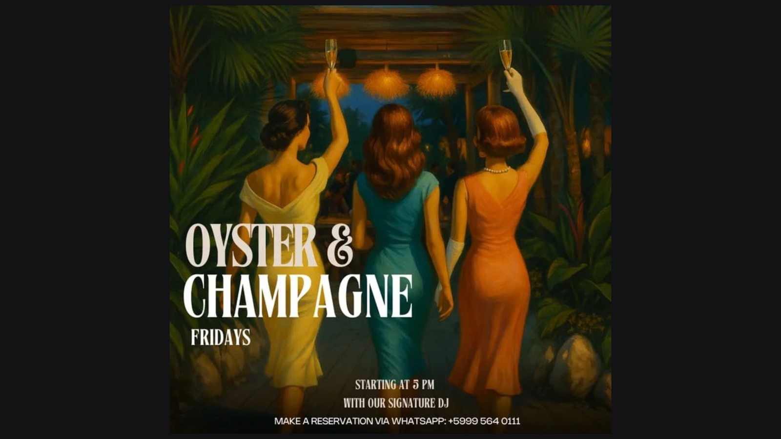 Oyster & Champagne Friday - Image 1