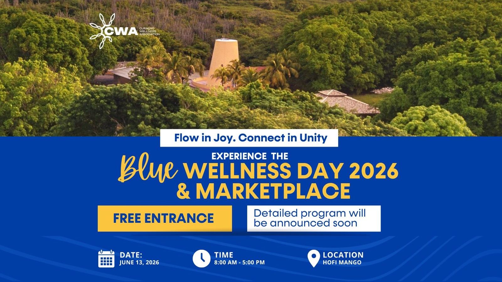 Blue Wellness Day 2026 – Curaçao Wellness Association - Image 1
