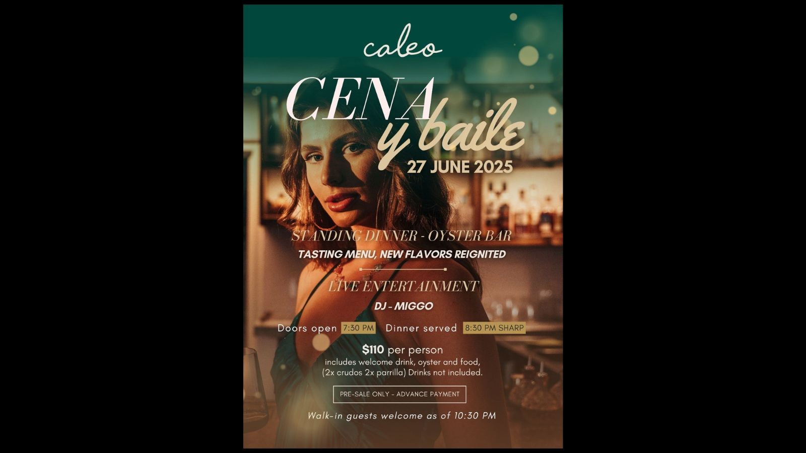 Caleo Presents: Cena y Baile - Image 1