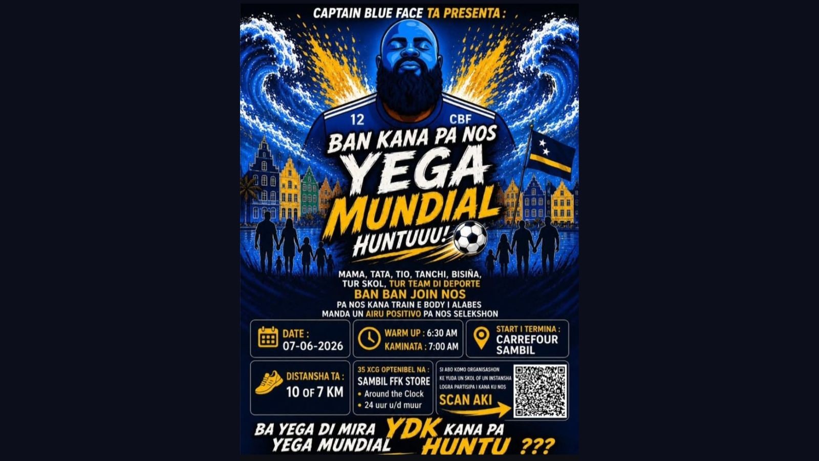 Ban Kana – Captain Blue Face - Image 1