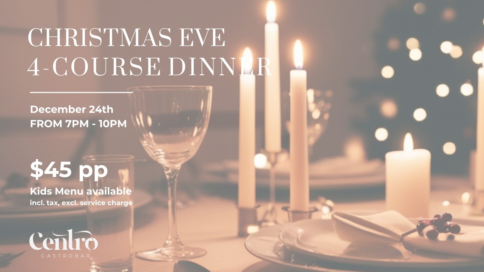 Christmas Eve 4-Course Dinner - Image 1