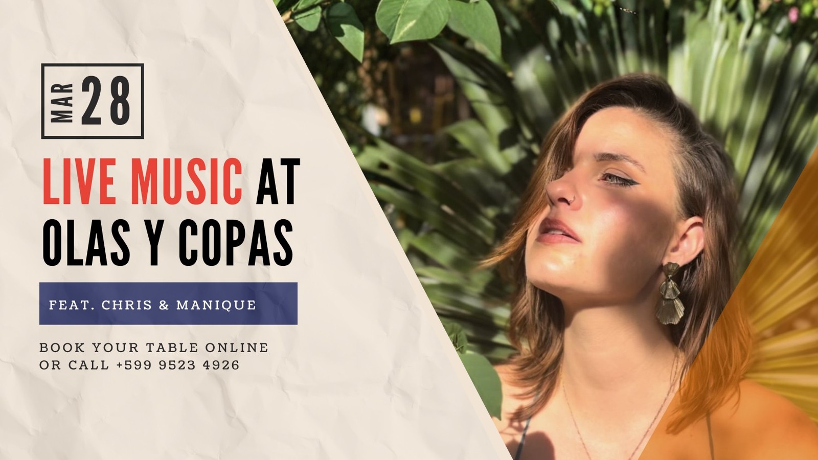 Live Music Night at Olas y Copas - Image 1