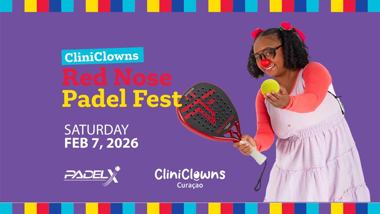 CliniClowns Red Nose Padel Fest - Image 1