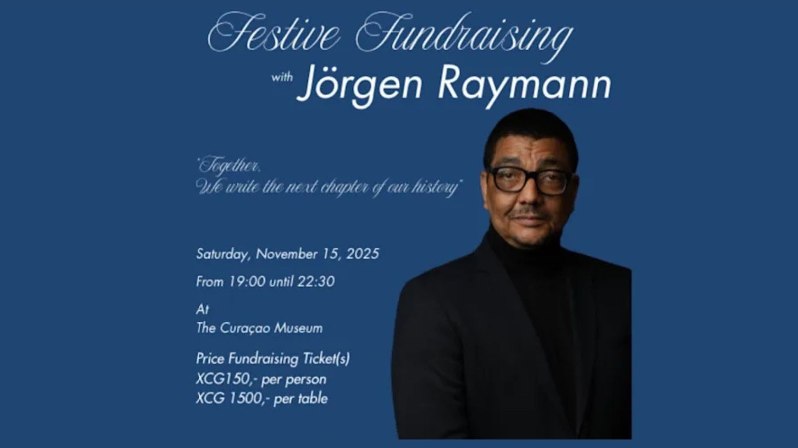 Festive Fundraising with Jörgen Raymann - Image 1