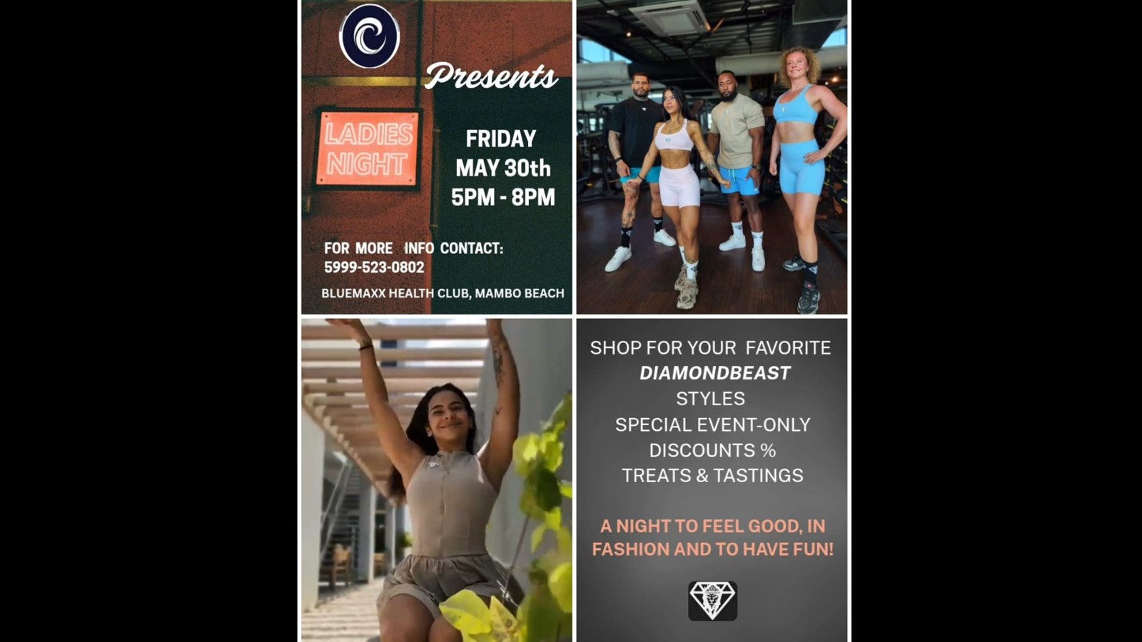 🎉 HAPPENING NOW: LADIES NIGHT at Bluemaxx Health Club! 🎉 - Image 1