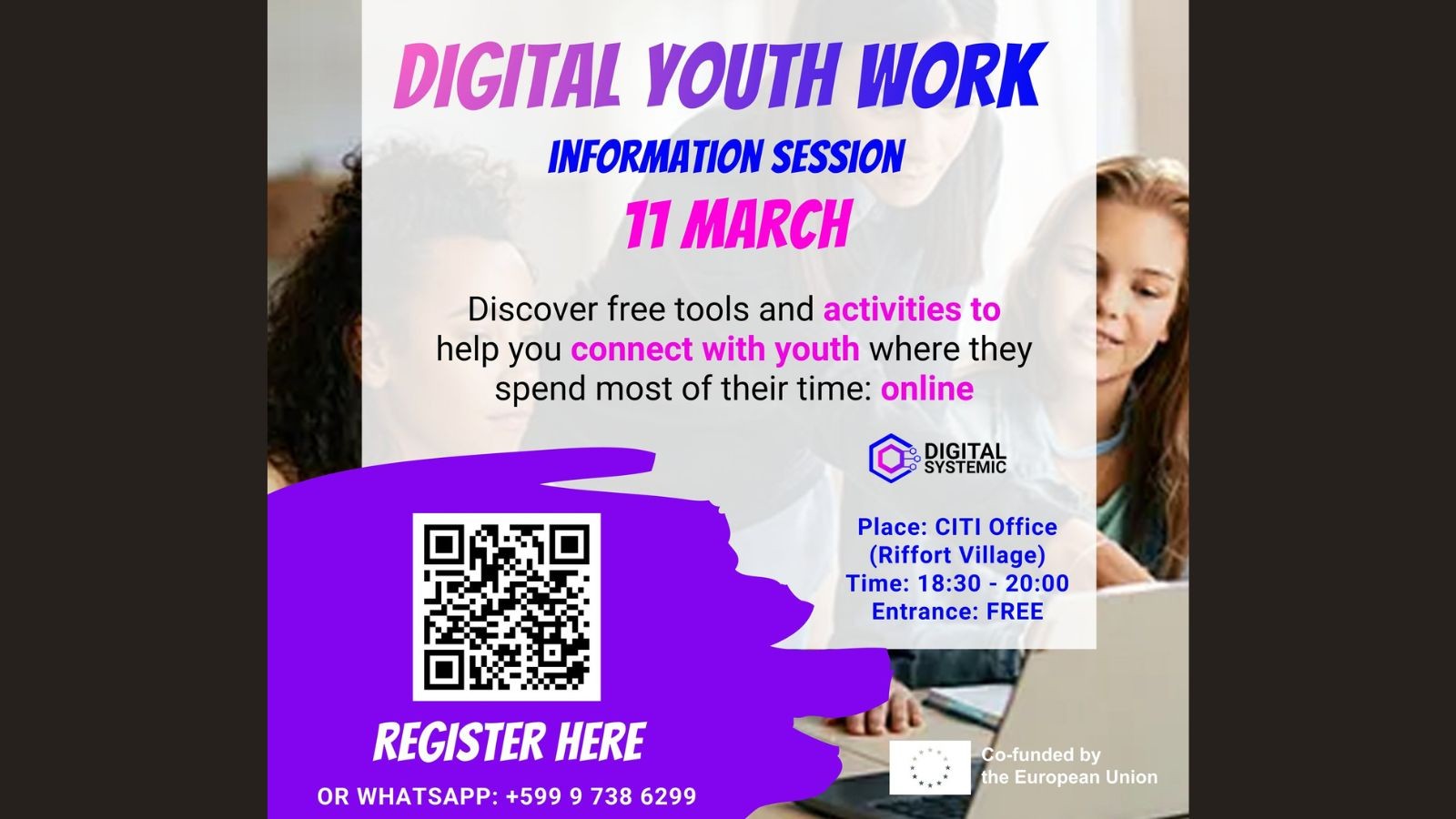 Digital Youth Work – Information Session - Image 1