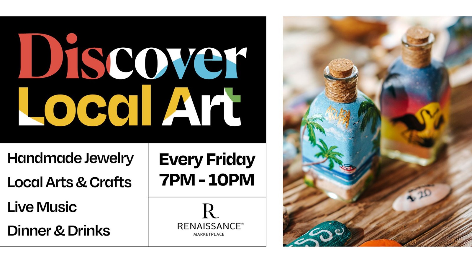 Discover Local Art – Renaissance Marketplace - Image 1