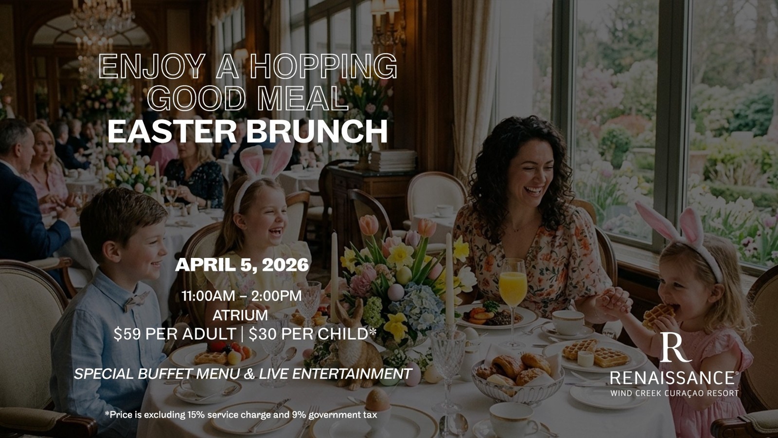 Easter Brunch – Renaissance Wind Creek - Image 1