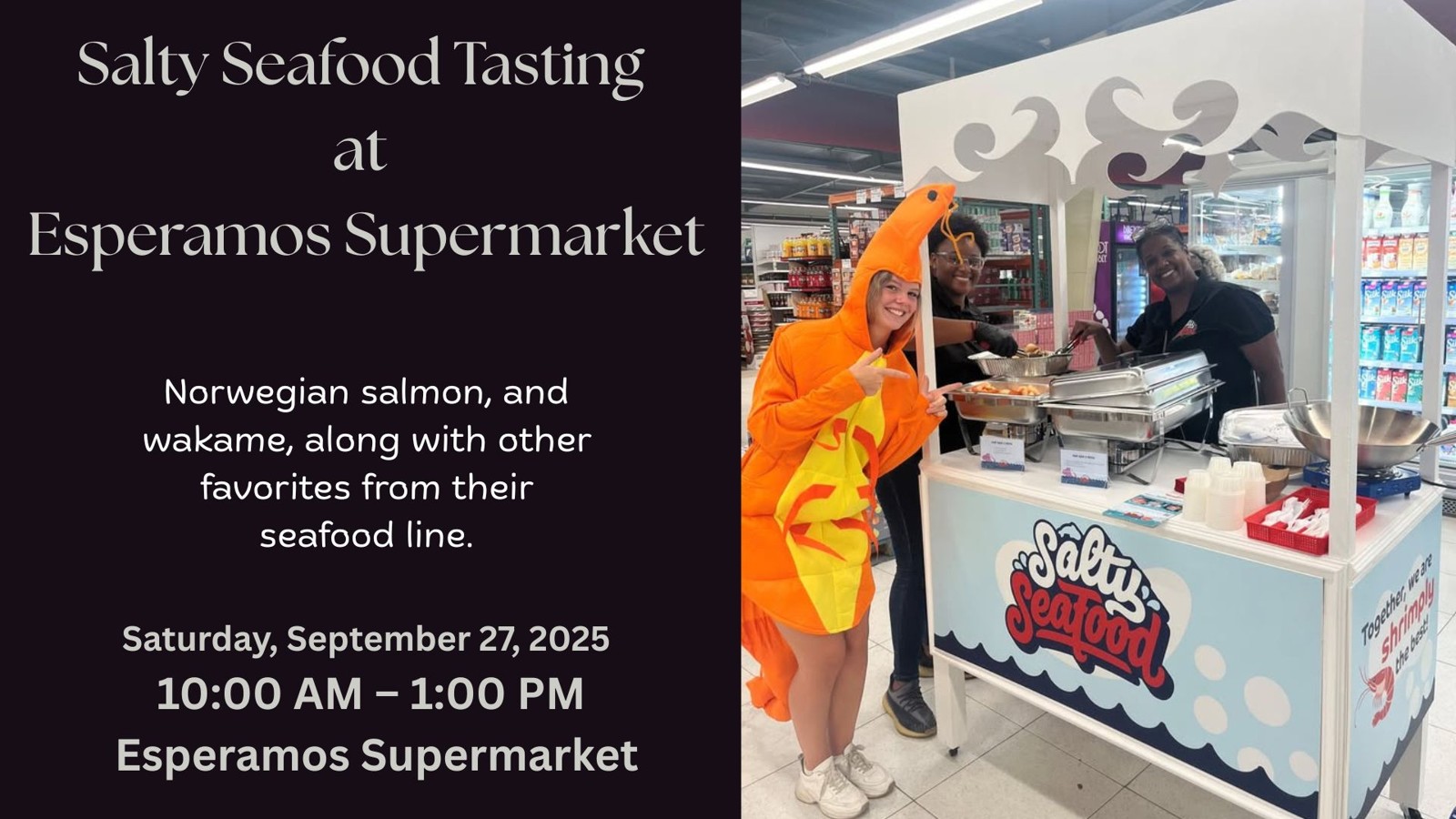 Seafood Tasting at Esperamos Supermarket - Image 1