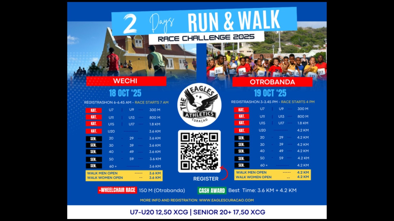 Run & Walk Race Challenge – Wechi & Otrobanda - Image 1