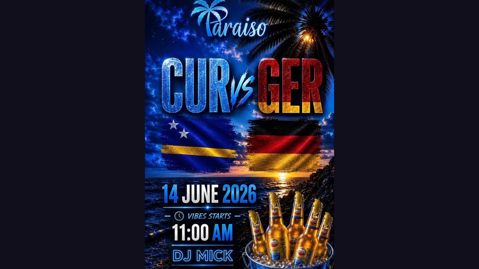 Curaçao vs Germany Watch Party - Image 1