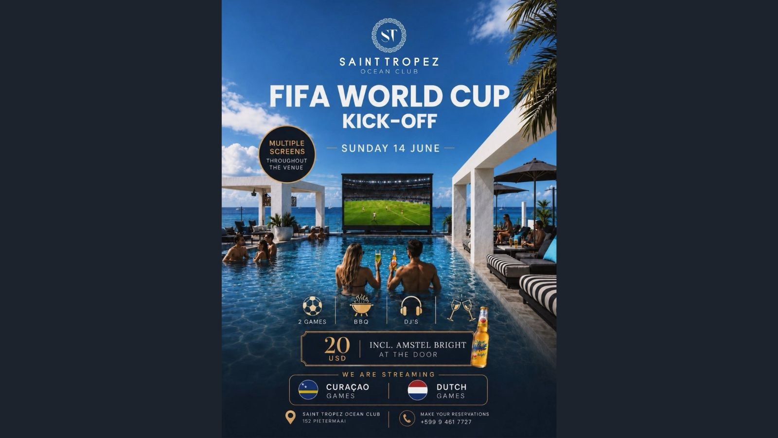 FIFA World Cup Kick-Off – Saint Tropez Ocean Club - Image 1