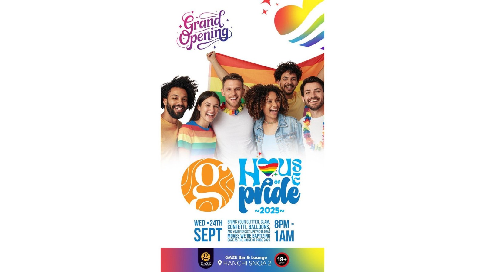 House of Pride 2025 Grand Opening at Gaze - Image 1