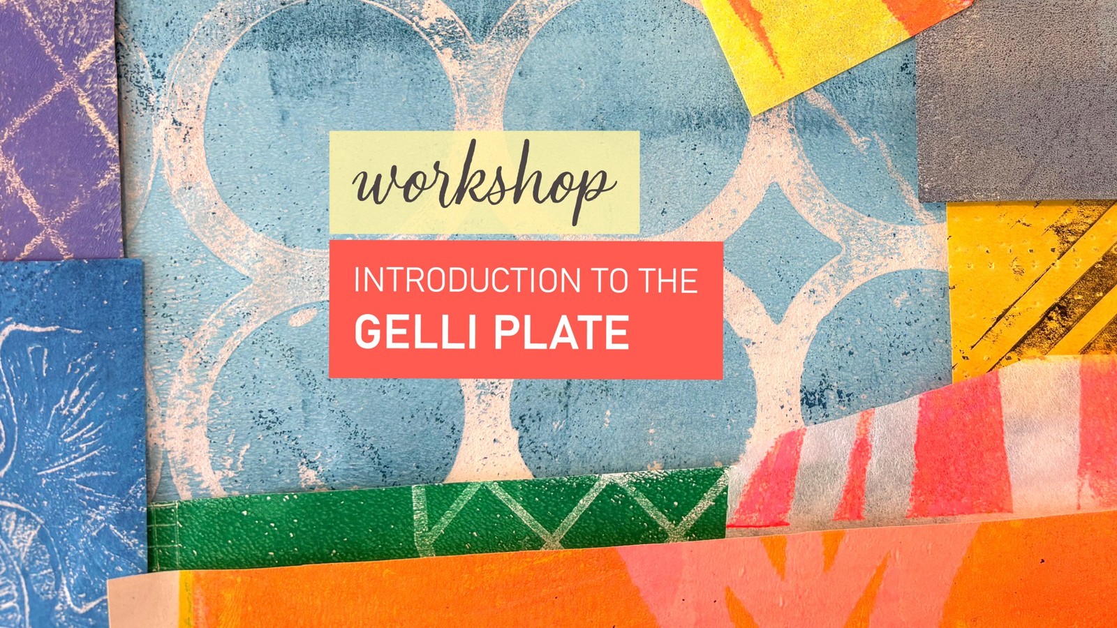 Gelli Printing Workshop - Image 1