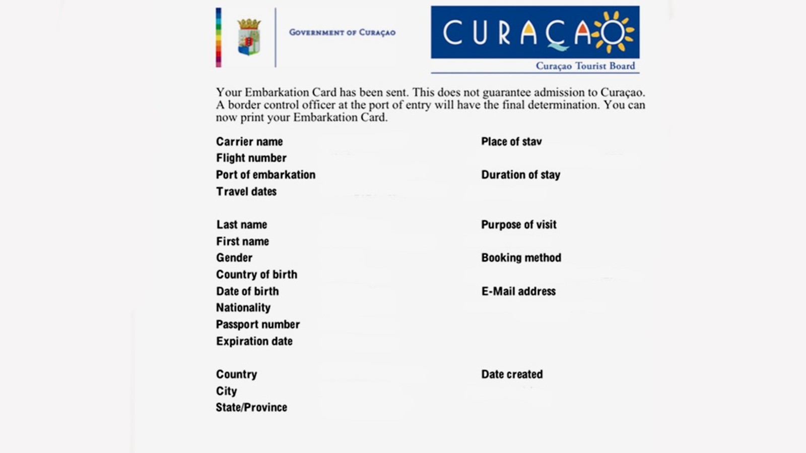 02. Digital Immigration Form - Image 1