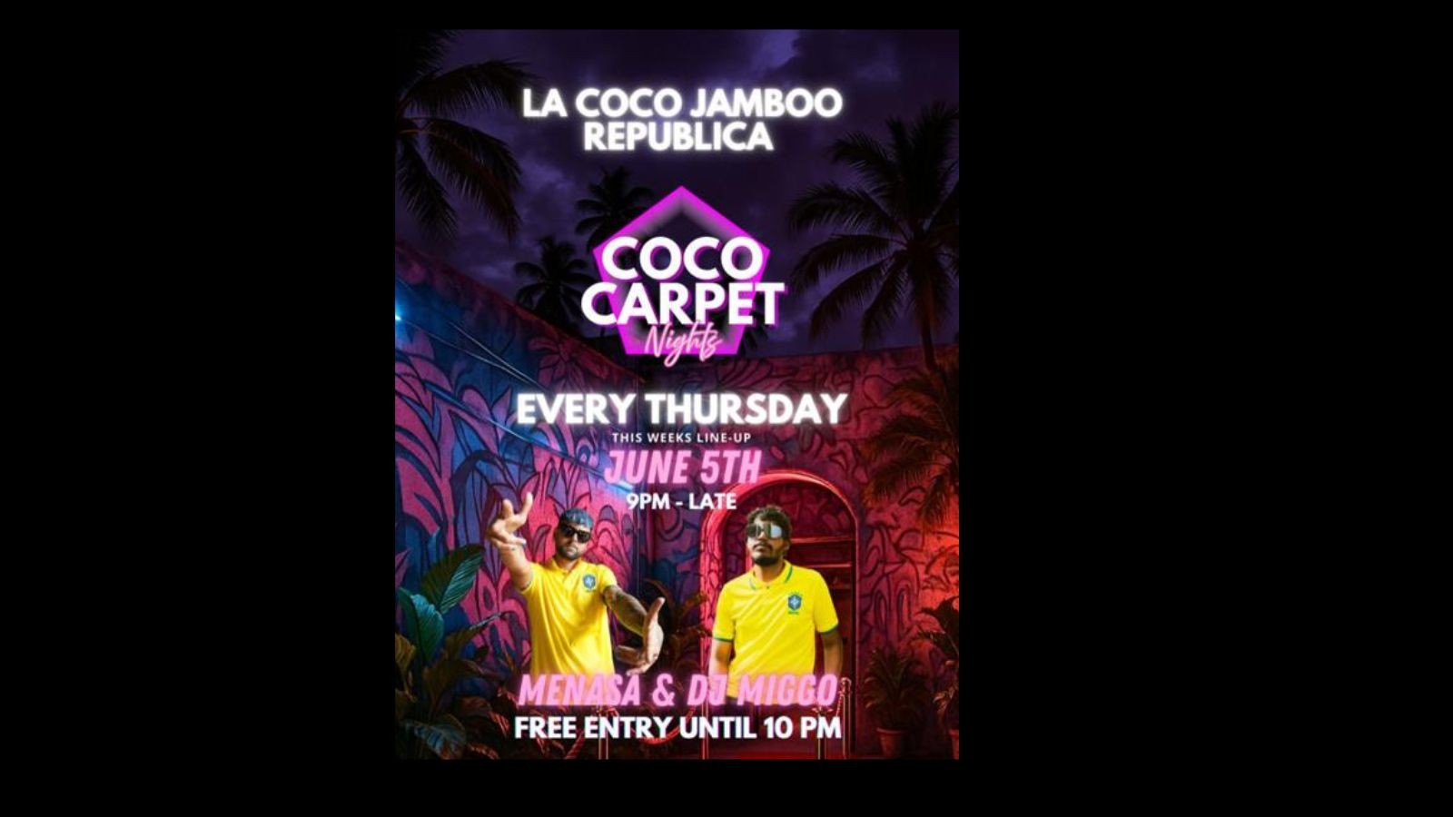 COCO CARPET NIGHT @ Coco Jamboo - Image 1