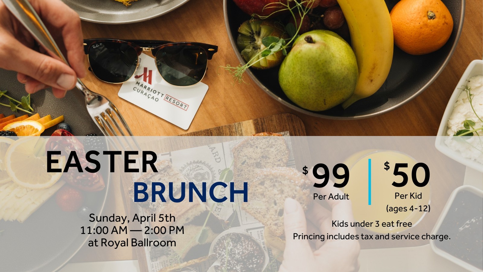 Marriott Beach Resort Easter Brunch - Image 1