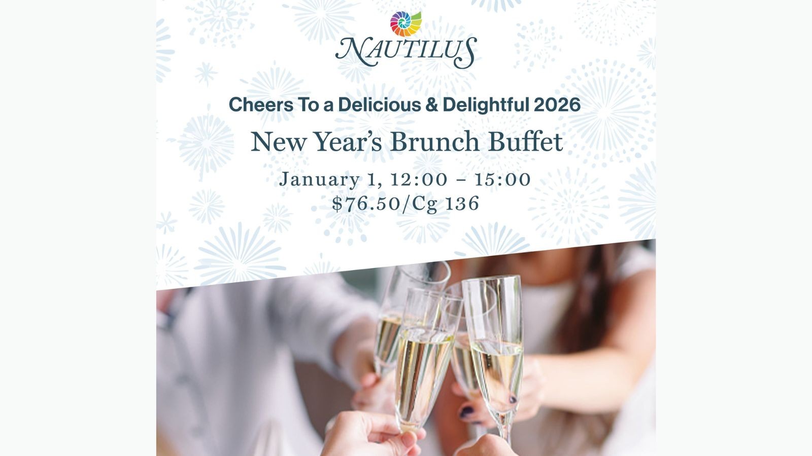 New Year’s Brunch Buffet at Nautilus - Image 1