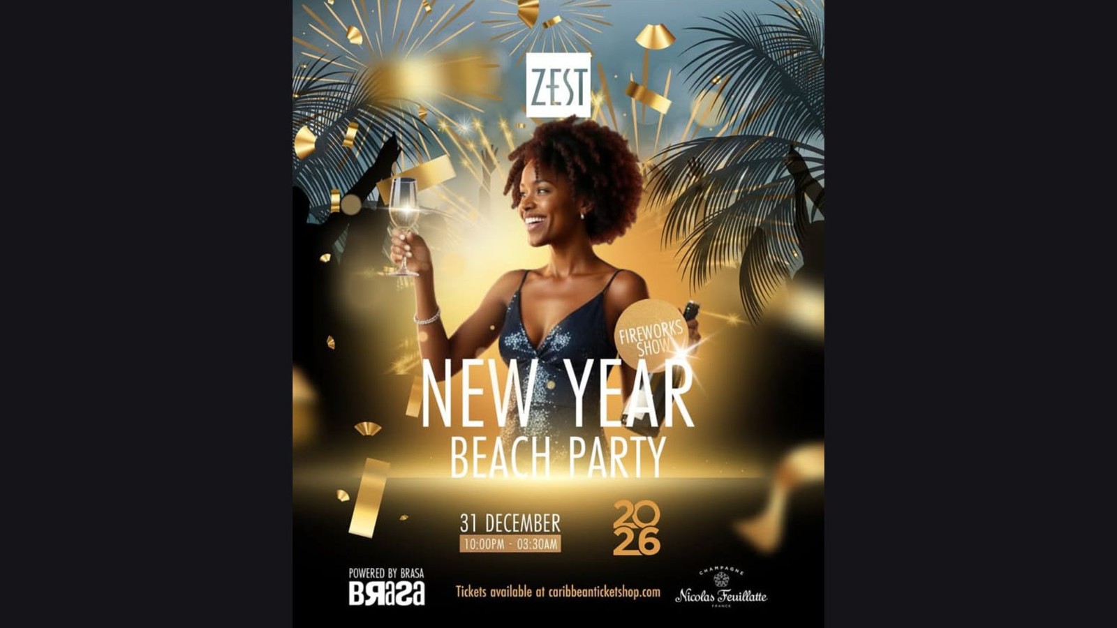 Zest New Year Beach Party - Image 1