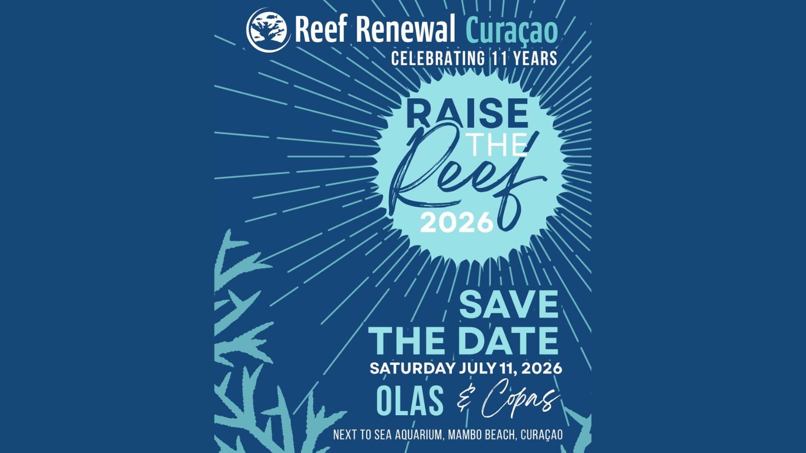 Raise the Reef 2026 – Reef Renewal Curaçao - Image 1