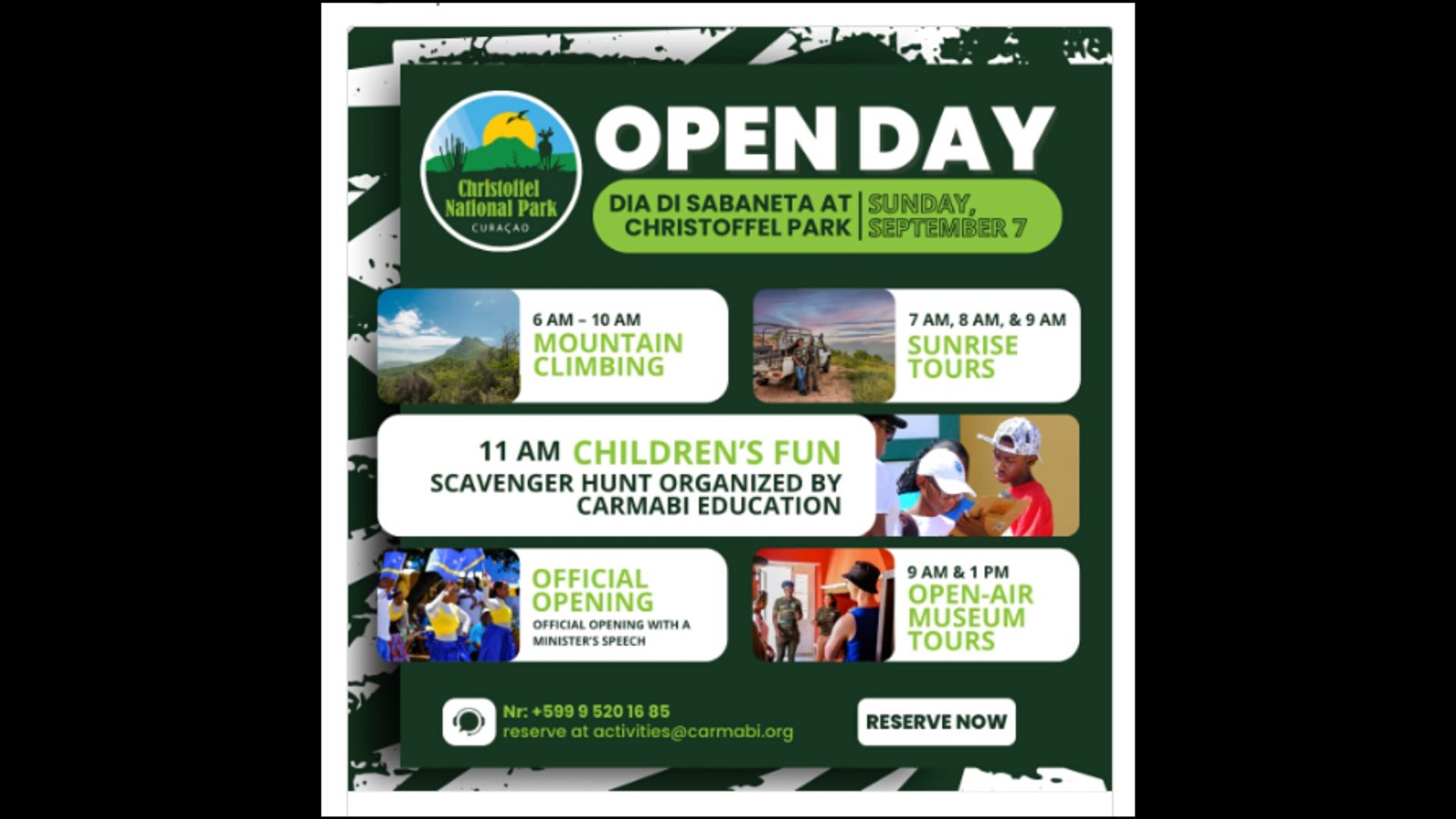 Open Day at Christoffel Park - Image 1