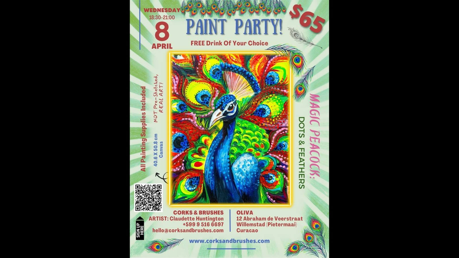 Paint Party – Corks & Brushes - Image 1