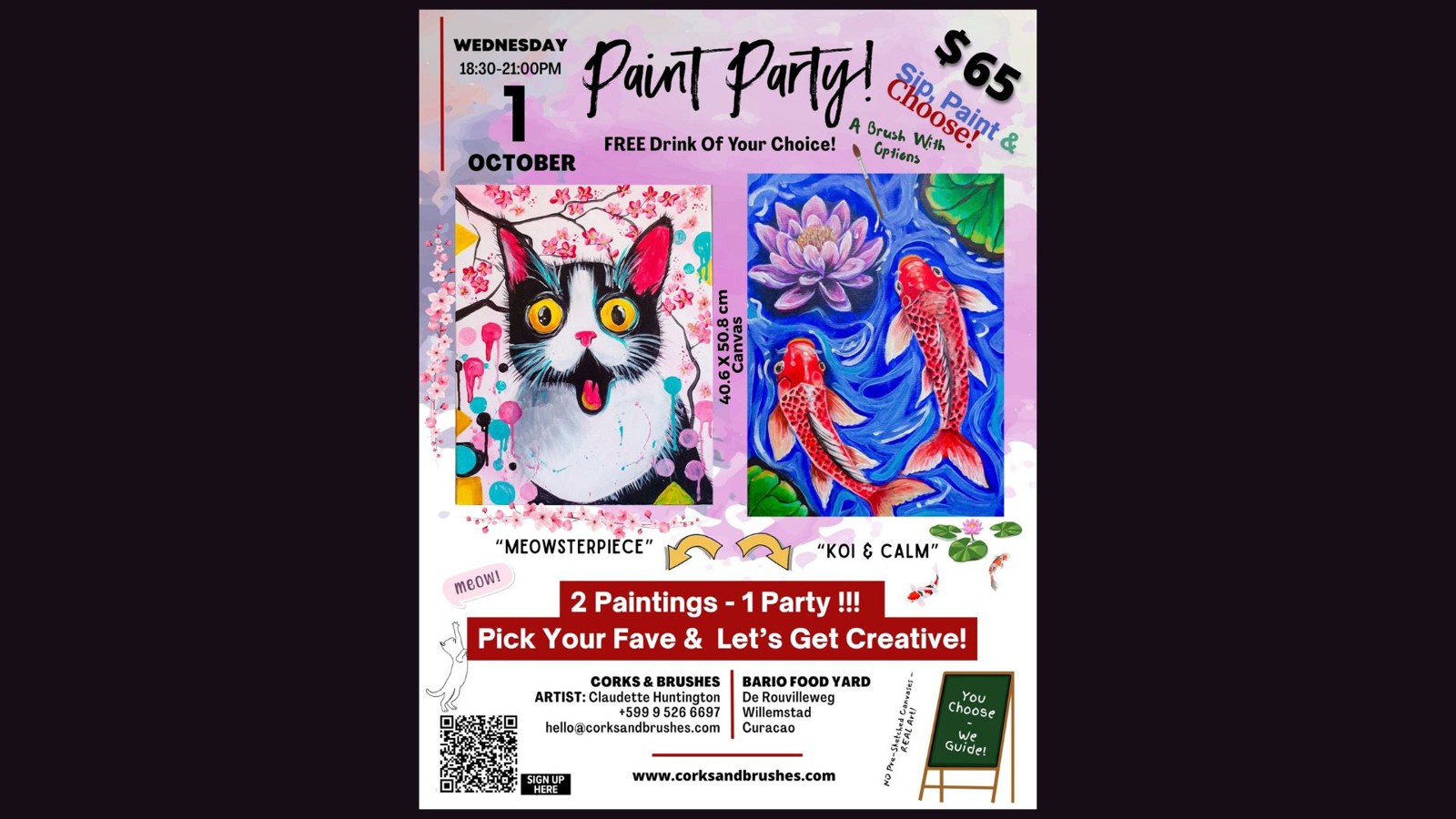 Paint Party at Bario Food Yard - Image 1
