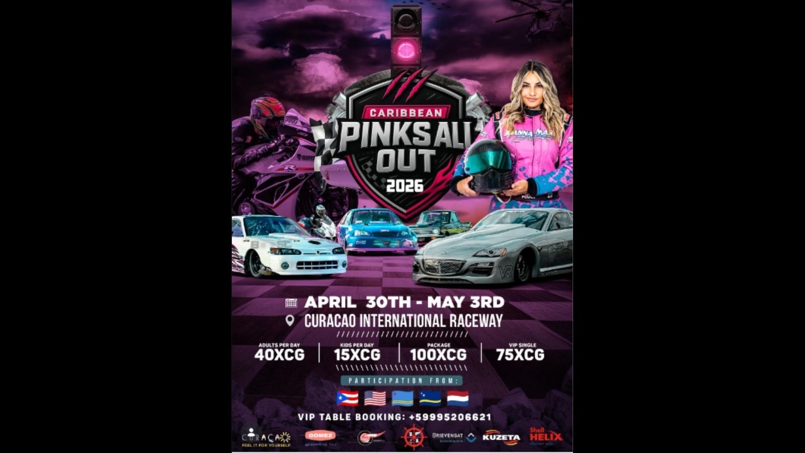 Caribbean Pink All Out - Image 1