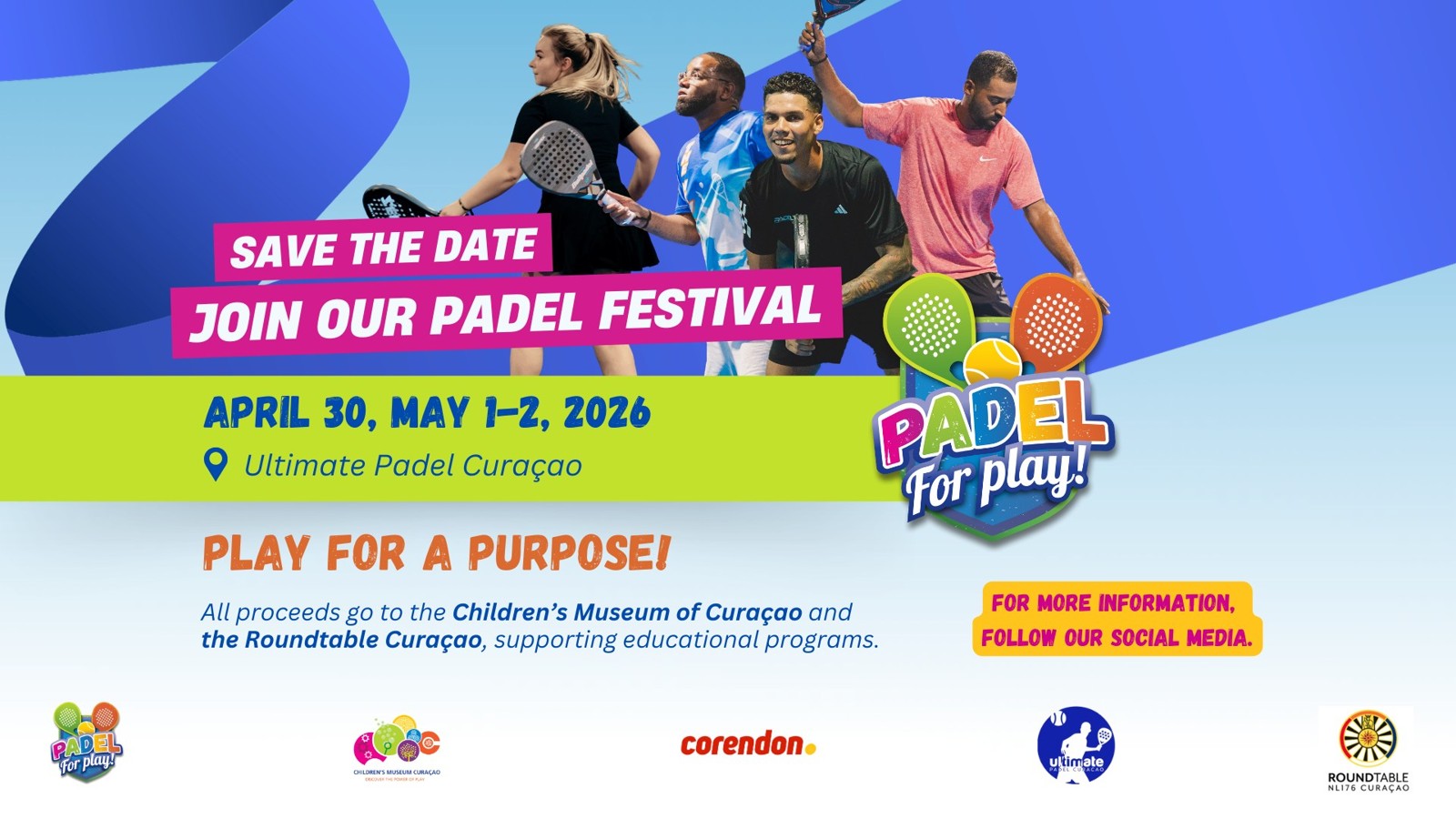 Padel for Play 2026 – Ultimate Padel Curaçao - Image 1