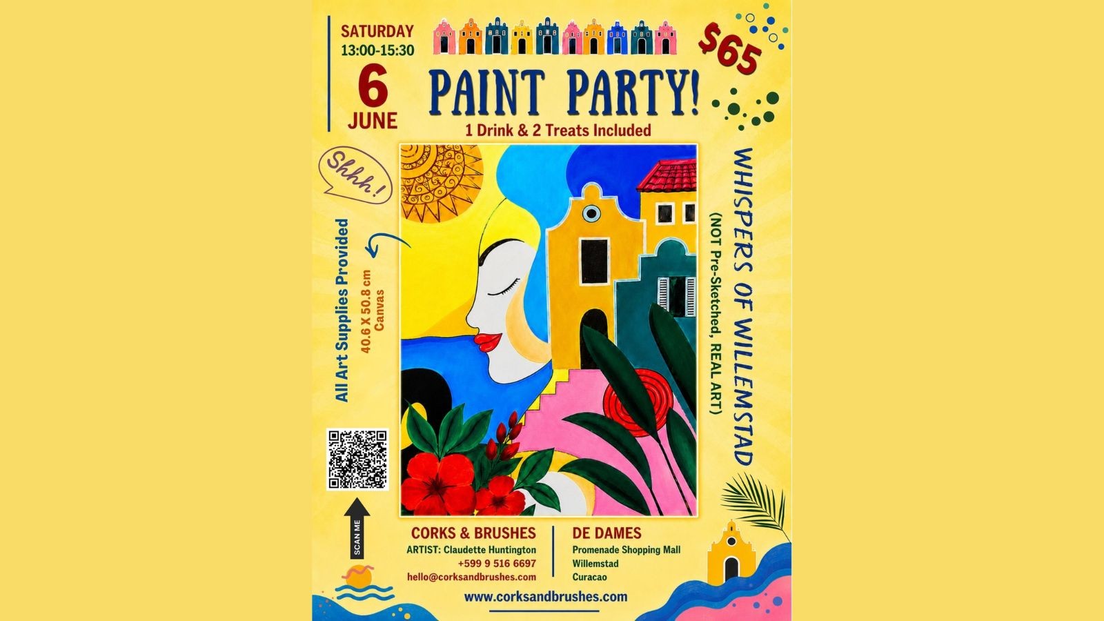 Paint Party – Corks & Brushes - Image 1