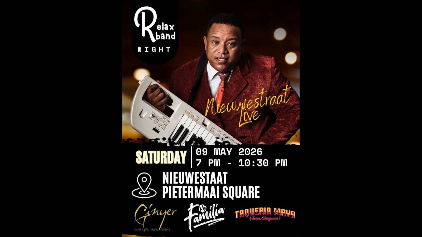 Relax Band Night – Nieuwestraat Live - Image 1