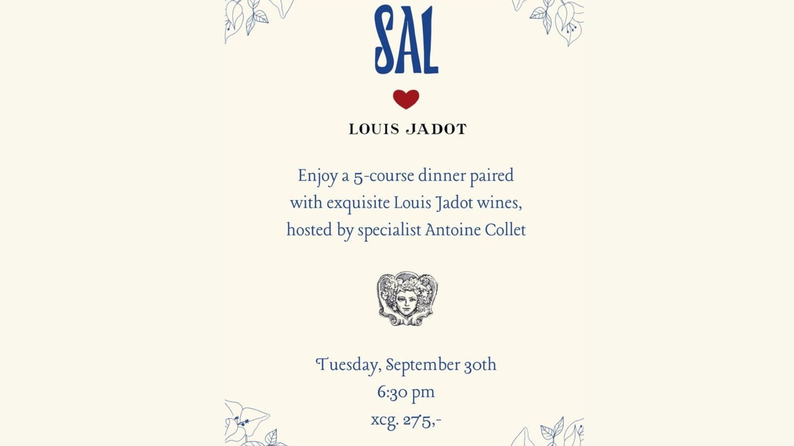 SAL × Louis Jadot Wine Dinner - Image 1