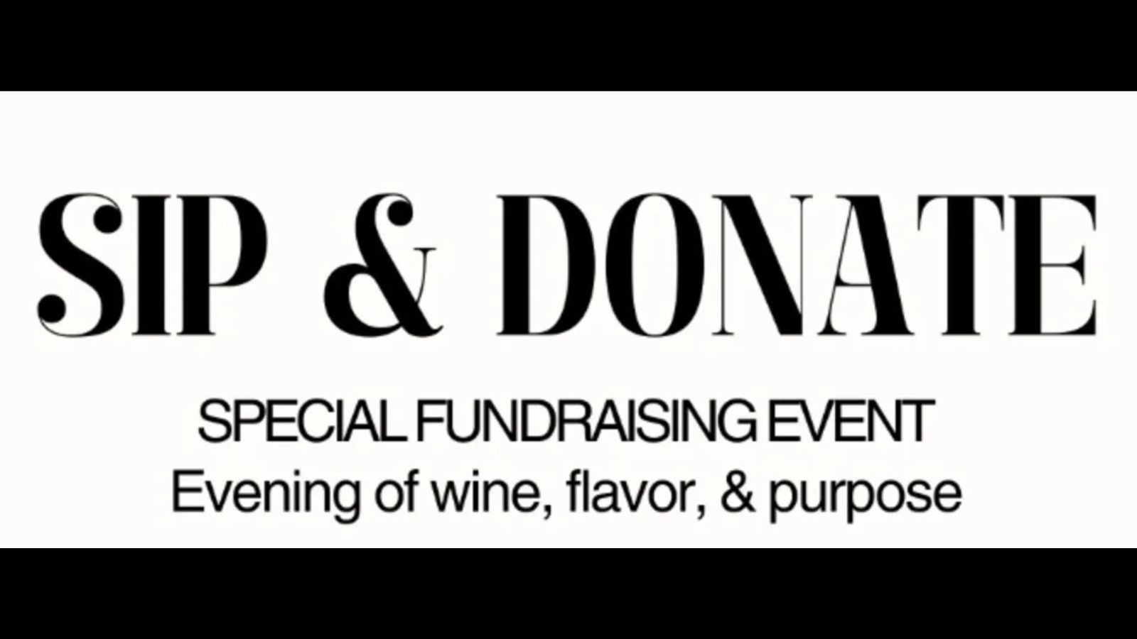 Sip & Donate - Image 1