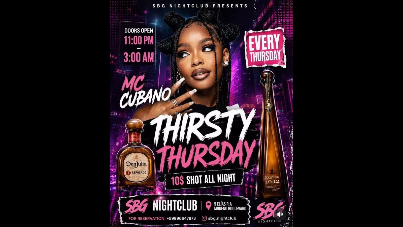 Thirsty Thursday – SBG Nightclub - Image 1