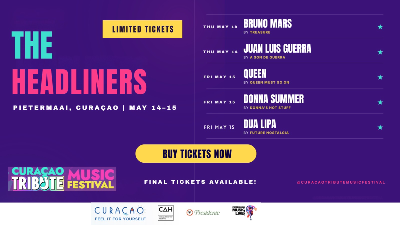 Curaçao Tribute Music Festival - Image 1