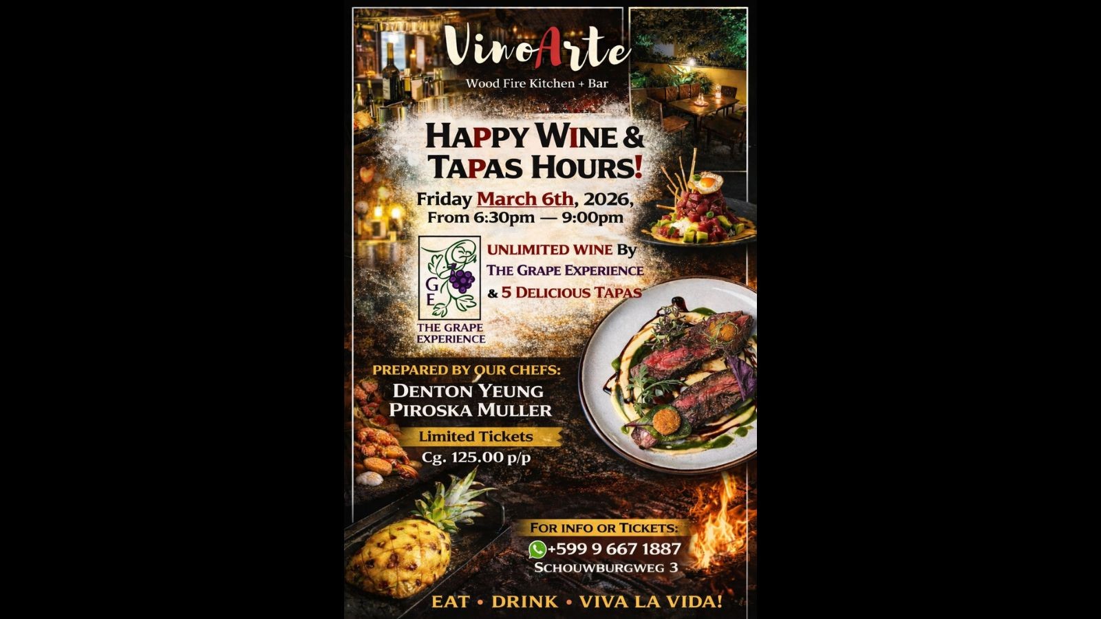 Happy Wine & Tapas Hours - Image 1