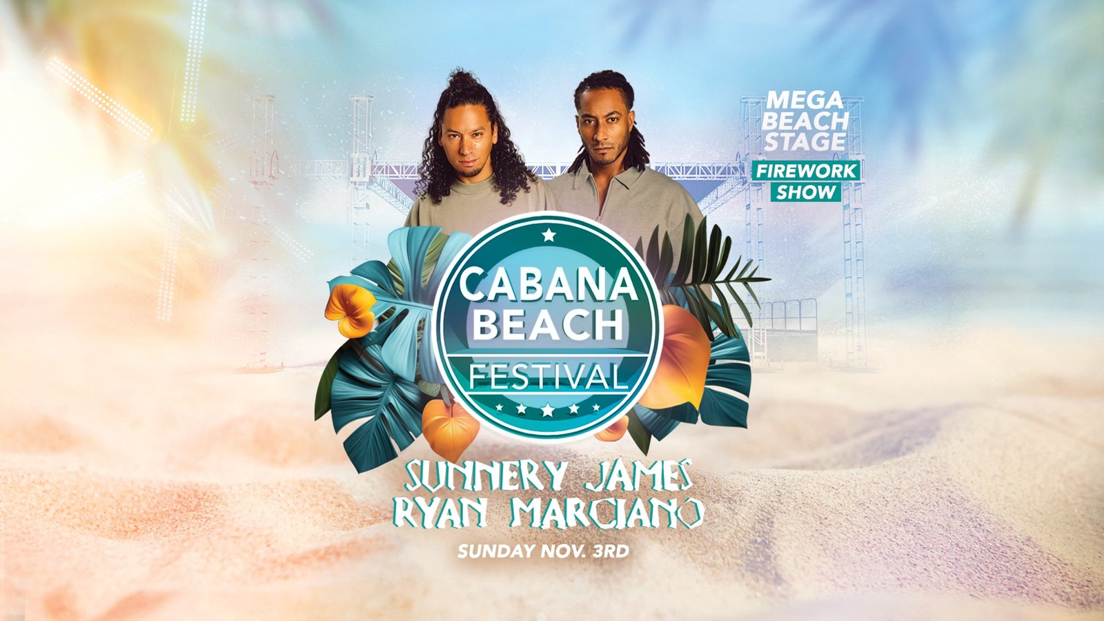 Cabana Beach Festival X Sunnery James& Ryan Marciano - Image 1