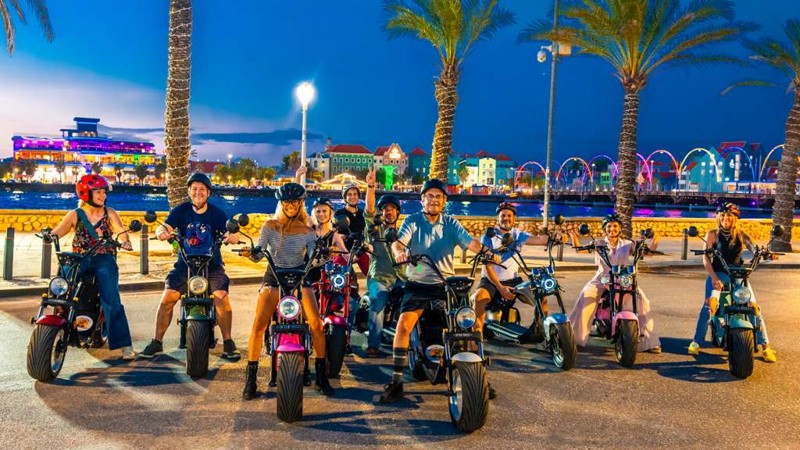 Iguana Ride [E-Scooter] Sunset Tour